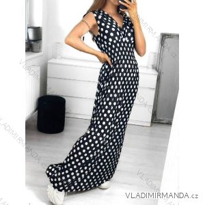 Women's Summer Icecool Sleeveless Long Dress (M/L-XL/2XL) ITALIAN FASHION IMB237733