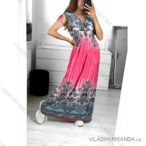 Šaty dlouhé elegantní icecool bez rukávu dámské (M/L, XL/XXL) AINUOSI  ITALSKÁ MODA IMB237719