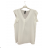 Women's Summer Sleeveless Tunic (S/M/L ONE SIZE) ITALIAN FASHION IMD22479/DUR white