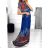 Women's Long Elegant Icecool Dress With Sleeve (M/L, XL/2XL) AINUOSI ITALIAN FASHION IMB239502