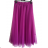 Women's Tulle Long Skirt (S/M/L ONE SIZE) ITALIAN FASHION IMC23061