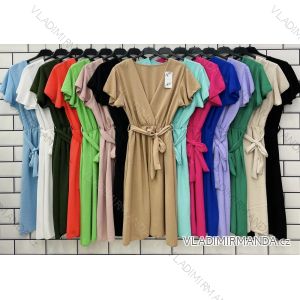 Women's Summer Short Sleeve Dress (S/M ONE SIZE) ITALIAN FASHION IMWPO232450