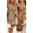 Women's Sleeveless Summer Dress (S / M ONE SIZE) ITALIAN FASHION IMWC222493