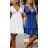 Women's Sleeveless Summer Dress (S / M ONE SIZE) ITALIAN FASHION IMWC222493