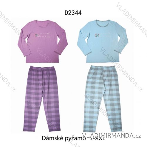 Pyžamo dlouhý rukáv dámské (S-2XL) WOLF D23244