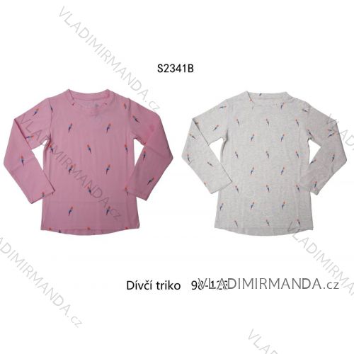 Sweatshirt outdoor spring baby girl (92-122) WOLF B2821