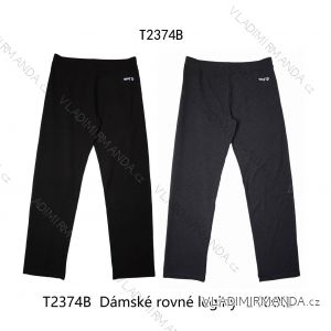 Legíny rovné dámské (L-3XL) WOLF T2374B