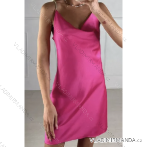 Women's Summer Elegant Strapless Dress (S/M ONE SIZE) ITALIAN FASHION IMPBB23O5315