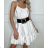 Women's Strapless Summer Dress (S/M ONE SIZE) ITALIAN FASHION IMPBB23O731