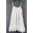 Women's Strapless Summer Dress (S/M ONE SIZE) ITALIAN FASHION IMPBB23O731