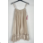 Women's Strapless Summer Dress (S/M ONE SIZE) ITALIAN FASHION IMPBB23O731