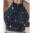 Top croptop třpytivý s flitry bez rukávu dámský (S/M ONE SIZE) ITALSKÁ MÓDA IMPBB23O6292