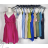 Women's Summer Elegant Strapless Dress (S/M ONE SIZE) ITALIAN FASHION IMPBB23O968