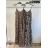 Long summer dress with straps for women (S/M ONE SIZE) ITALIAN FASHION IMM23M2886H