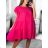 Women's Summer Short Sleeve Dress (S / M ONE SIZE) ITALIAN FASHION IMWB22017 S/M black