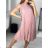 Women's Long Chiffon Short Sleeve Dress (S/M ONE SIZE) ITALIAN FASHION IMWGS231048