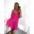 Women's Strappy Lace Summer Dress (S/M ONE SIZE) ITALIAN FASHION IMWB23284