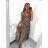 Long summer dress with straps for women (S/M ONE SIZE) ITALIAN FASHION IMM23M2886H