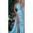 Women's Long Elegant Party Sleeveless Dress (S/M ONE SIZE) ITALIAN FASHION IMPBB23B22586