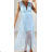 Women's Summer Elegant Sleeveless Dress (S/M ONE SIZE) ITALIAN FASHION IMPBB23A200641