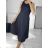 Women's Long Chiffon Short Sleeve Dress (S/M ONE SIZE) ITALIAN FASHION IMWGM23456