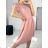 Sleeveless summer dress for women (uni sm) ITALIAN FASHION IMD20550 S/M Old-pink