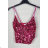 Women's Sparkly Sequin Strap Crop Top (S/M ONE SIZE) ITALIAN FASHION IMPBB24O2150