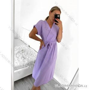 Women's Summer Short Sleeve Dress (S / M ONE SIZE) ITALIAN FASHION IMWB22017