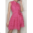 Women's Sleeveless Summer Dress (S/M ONE SIZE) ITALIAN FASHION IMPBB231708r