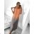 Women's long strapless summer dress (S/M/L/XL/2XL ONE SIZE) ITALIAN FASHION IMFF23002