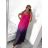 Women's long strapless summer dress (S/M/L/XL/2XL ONE SIZE) ITALIAN FASHION IMFF23002