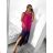 Women's long strapless summer dress (S/M/L/XL/2XL ONE SIZE) ITALIAN FASHION IMFF23002