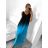 Women's long strapless summer dress (S/M/L/XL/2XL ONE SIZE) ITALIAN FASHION IMFF23002