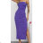 Women's Long Summer Carmen Sleeveless Dress (S/M ONE SIZE) ITALIAN FASHION IMPLS2329656