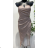 Women's Elegant Summer Sparkly Sequin Carmen Sleeveless Dress (S/M ONE SIZE) ITALIAN FASHION IMPLS2325426