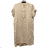 Shirt dress short sleeve women (S / M ONE SIZE) ITALIAN FASHION IM722108 L / XL Yellow