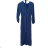 Women's Long Elegant Chiffon Belt Long Sleeve Dress (S/M ONE SIZE) ITALIAN FASHION IMWGB231009