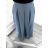 Women's long skirt at the waist for flip flops (UNI S-L) ITALIAN FASHION IM420027