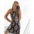 Women's short summer icecool sleeveless dress (S/M ONE SIZE) ITALIAN FASHION IMM23177