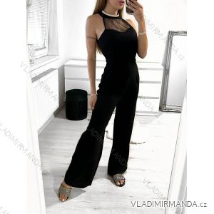 Women's Summer Long Sleeveless Jumpsuit (S/M ONE SIZE) ITALIAN FASHION IMPSH232308