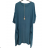 Women's Short Sleeve Oversized Dress (S/M ONE SIZE) ITALIAN FASHION IMWY23061