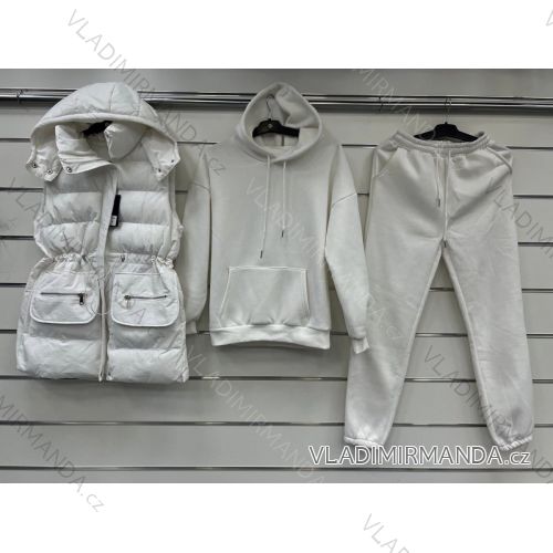 Set of long sweatpants and long sleeve sweatshirt for women (UNI S / L) TURKISH FASHION IMK20148