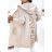 Women's Long Sleeve Knitted Hooded Cardigan (S/M ONE SIZE) ITALIAN FASHION IMWD232745
