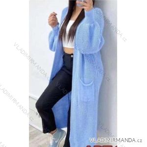 Women's Long Sleeve Knitted Cardigan (S/M ONE SIZE) ITALIAN FASHION IMWD232747