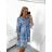 Šaty letní na ramínka dámské (S/M ONE SIZE) ITALSKÁ MÓDA IMPBB22B21841 M / L black