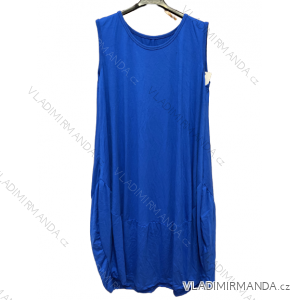 Šaty letní oversize volnočasové dámské (2XL/3XL/4XL ONE SIZE) ITALSKÁ MODA IMD23BALL/DU