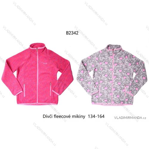 Sweatshirt outdoor spring baby girl (92-122) WOLF B2821