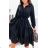 Women's Long Shirt Long Sleeve Dress (S/M ONE SIZE) ITALIAN FASHION IMWGB232895