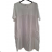 Women's Plus Size Casual Short Sleeve Dress (L/XL/2XL ONE SIZE) ITALIAN FASHION IM723061