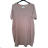 Women's Plus Size Casual Short Sleeve Dress (L/XL/2XL ONE SIZE) ITALIAN FASHION IM723061